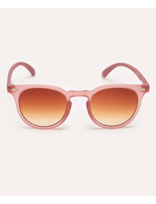 C&A óculos de sol redondo rosa