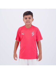 Camiseta Puma Neymar Jr Infantil Rosa