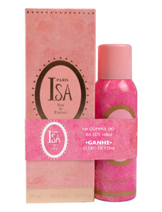 C&A kit perfume Isa ulric de varens feminino eau de parfum 100ml