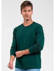 Svk Confort Camiseta Manga Longa Linho Verde