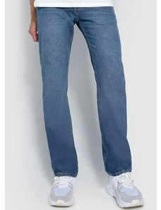 Enfim Calça Masculina Reta Jeans Azul