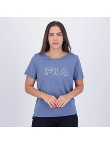 Camiseta Fila Basic Train II Feminina Azul