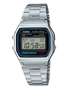 C&A relógio casio digital a158wa-1df prateado