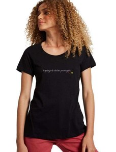 Camiseta Feminina a Gente Junto Reserva Preto