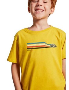 Camiseta Fusca Reserva Mini Amarelo