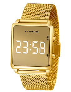 C&A relógio lince digital mdg4619l-bxkx dourado
