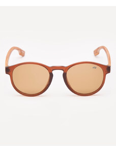 C&A óculos de sol redondo marrom