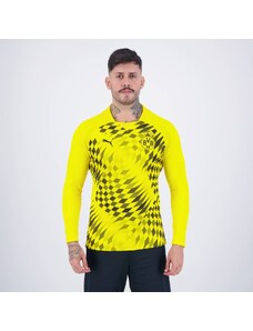Blusão Puma Borussia Dortmund Pré Jogo Amarela