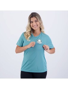 Camisa Puma Palmeiras Casual Feminina Azul