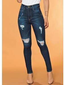 Calça Super Lipo Destroyed Sawary Jeans