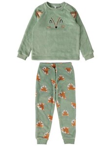 Pijama Infantil Menino Longo Malwee 1000115356 03956-Verde