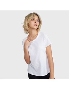 Basicamente Tech T-Shirt Modal Feminina Branco