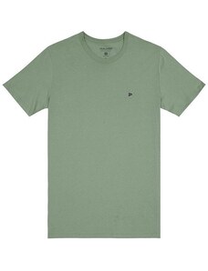 Malwee Camiseta Slim com Bordado Masculina Verde