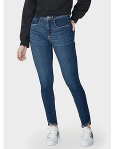 Malwee Calça Feminina Skinny Flex Jeans Cropped Azul