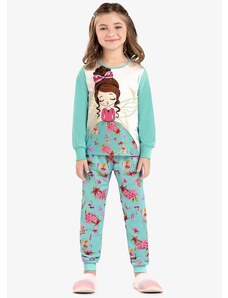 Rovi Kids Pijama Infantil Feminino Fada Bege