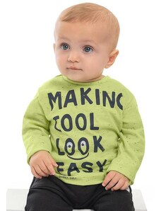 Quimby Camiseta Manga Longa Bebê Menino Verde