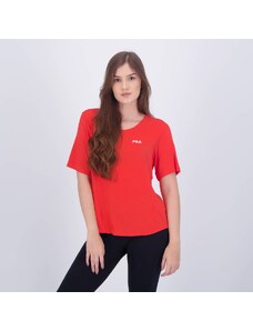 Camiseta Fila Future Sports Flow Feminina Vermelha