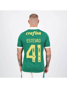 Camisa Puma Palmeiras I 2024 41 Estêvão