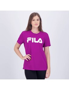 Camiseta Fila Letter Premium II Feminina Roxa