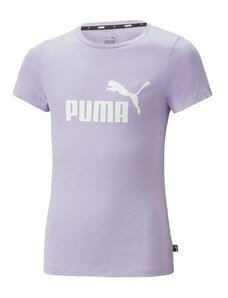 Camiseta Puma Essentials Logo Infantil Camiseta Puma Essentials Infantil