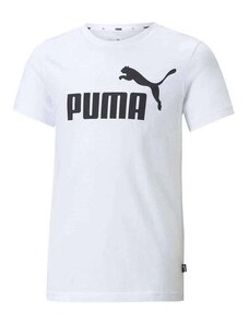 Camiseta Puma Essentials Logo Infantil Camiseta Puma Essentials Juvenil