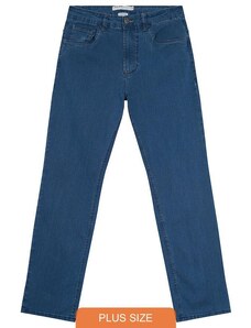 Malwee Calça Masculina Tradicional Flex Jeans Azul