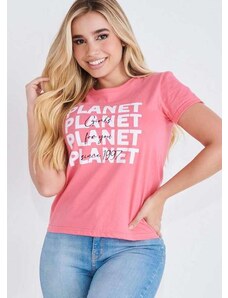 Camiseta For You Since 1997 Planet Girls Salmão Salmão