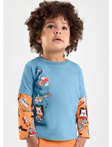 Tigor Camiseta Manga Curta Masculina Bebê Azul