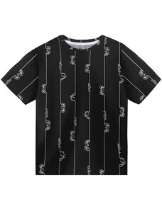Tigor Camiseta Manga Curta Masculina Infantil Preto