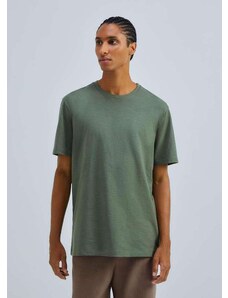 Hering Camiseta Masculina Comfort em Malha Flame Verde