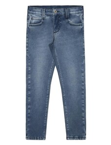 Alakazoo Calça Jeans Infantil Menino com Cintura Ajustável Azul