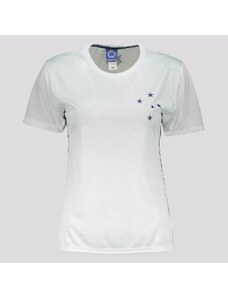Braziline Camisa Cruzeiro Bliss Feminina Branca