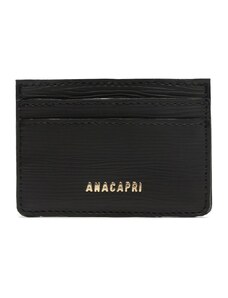 Porta Cartão Pequeno Texturizado Preto | Anacapri