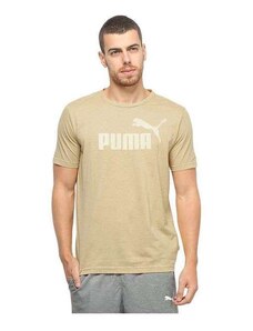 Camiseta Puma Essentials Logo Masculina - Bege
