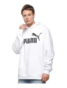 Moletom Puma Essentials Big Logo Hoodie Masculino - Branco
