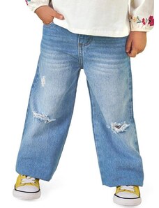 Nanai Calça Jeans Infantil Menina Azul