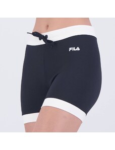 Shorts Fila Future Sports Flow Feminino Preto e Branco