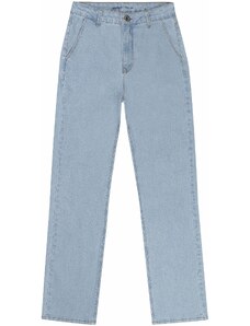LEZ A LEZ Calça Jeans Slim Super Alta com Elasticidade