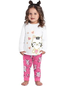 Kyly Pijama Brilha no Escuro Infantil Menina Branco