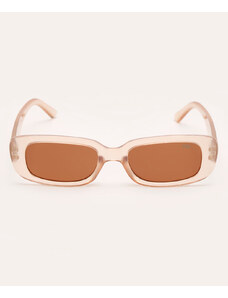 C&A óculos de sol oval rosa