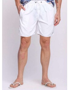 Short Vôlei Masculino Básico Liso Polo Wear Branco Branco