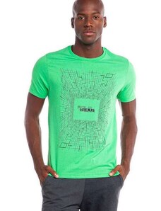 Camiseta Masculina Estampa 3d Polo Wear Verde Médio Verde Médio