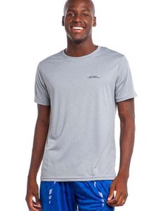 Camiseta Masculina Fitness Polo Wear Cinza Escuro Cinza Escuro