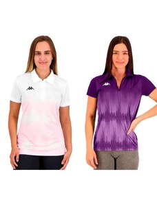Kit 2 Camisas Polo Kappa Eloise Feminina - Branco