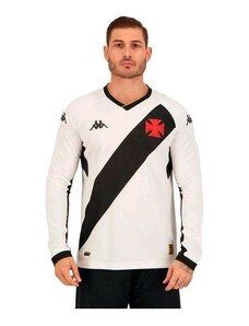 Camisa Kappa Vasco da Gama Ii 2023 Masculina - Branco