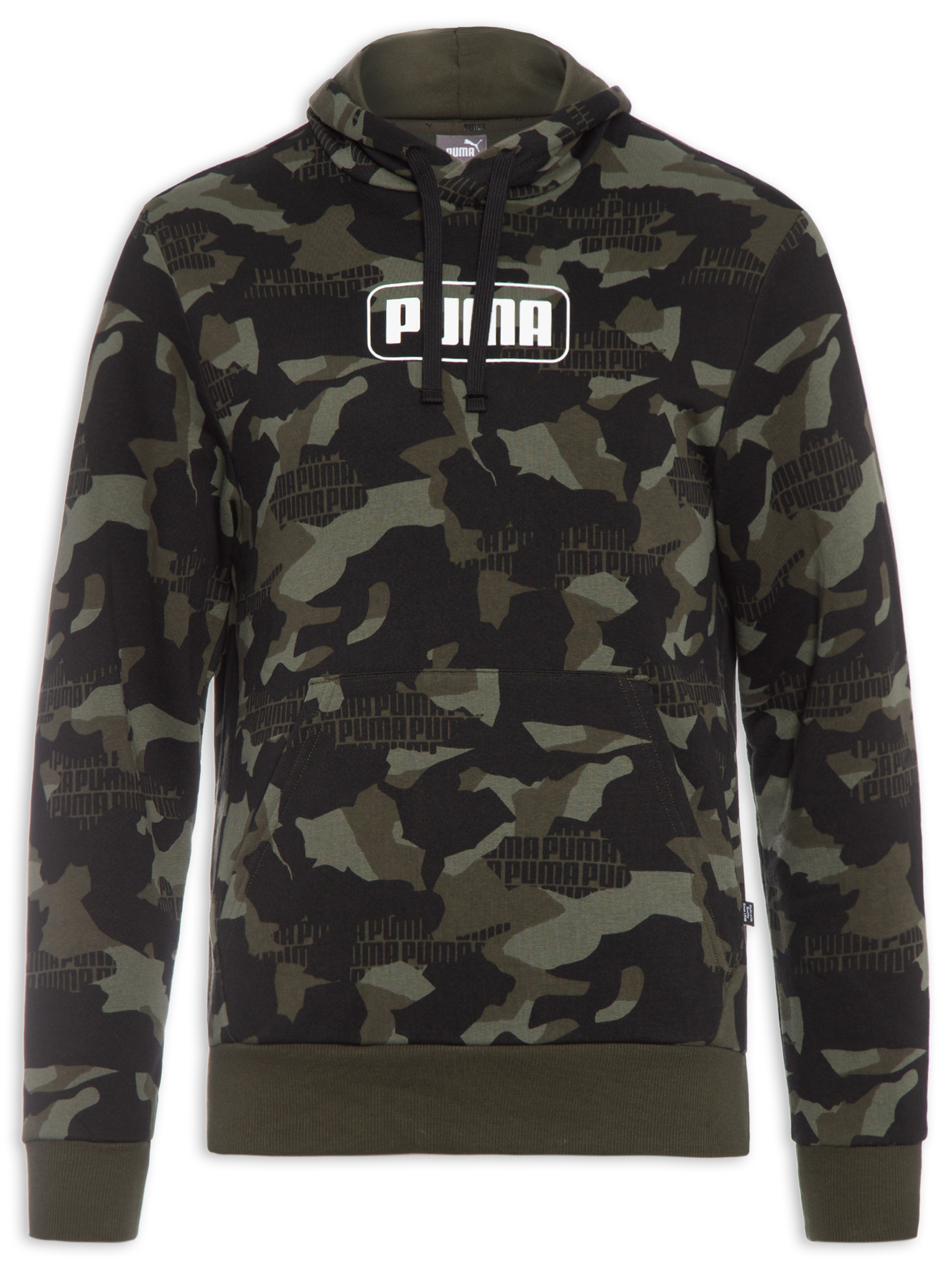 puma rebel camo moletom com capuz