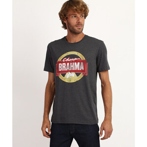 Camisa Brahma - Cinza Ecológico