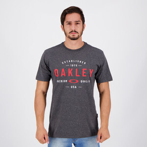 Camiseta Oakley Phantasmagoria Heather SS Vermelha 