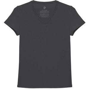 Camiseta Básica Feminina - Mescla Escuro