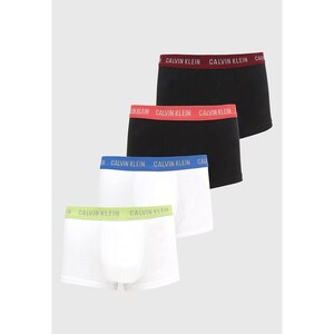 Kit 4pçs Cueca Calvin Klein Underwear Boxer Logo Preta/Branca - Compre  Agora